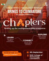 CHAPTERS 2026 Entrepreneurship Summit Poster